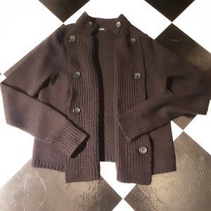 Jcrew women back double breast cardigan medium